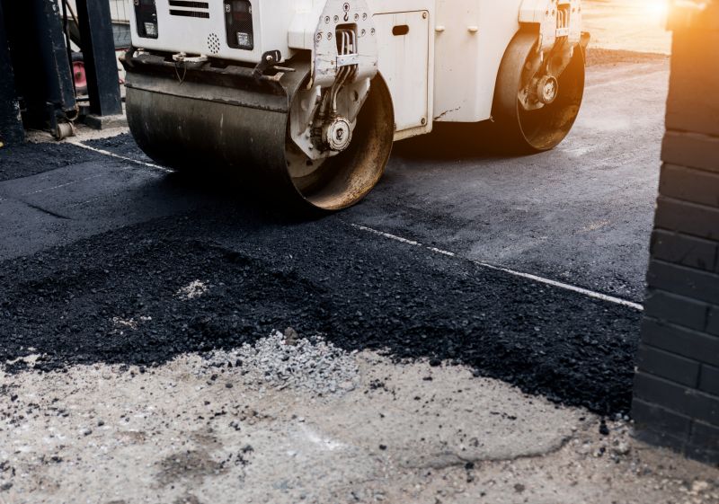 Imprinted Asphalt Installation